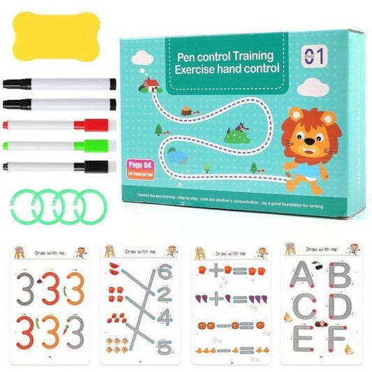 Tracing Line Workbook for Kids
