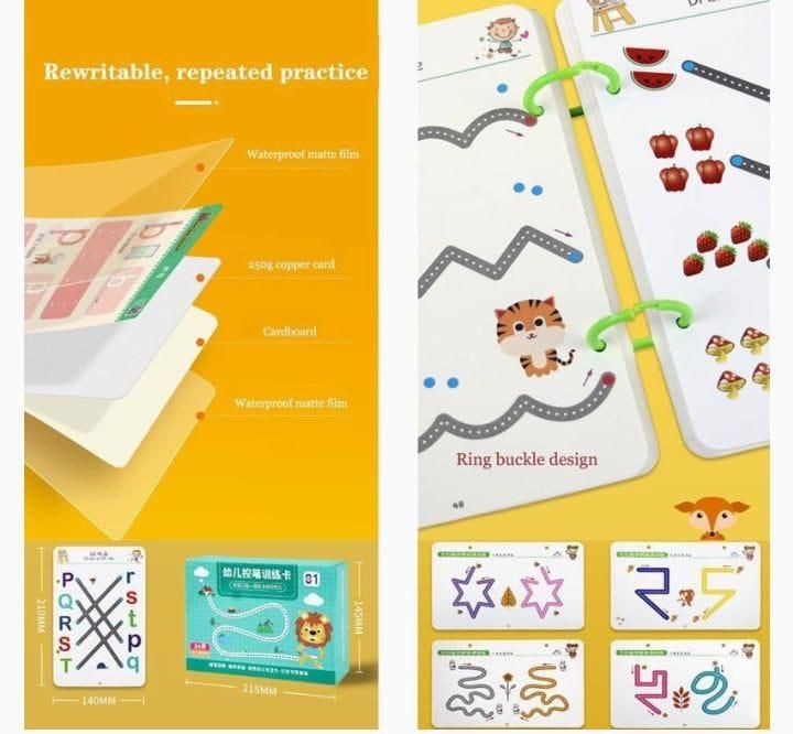 Tracing Line Workbook for Kids