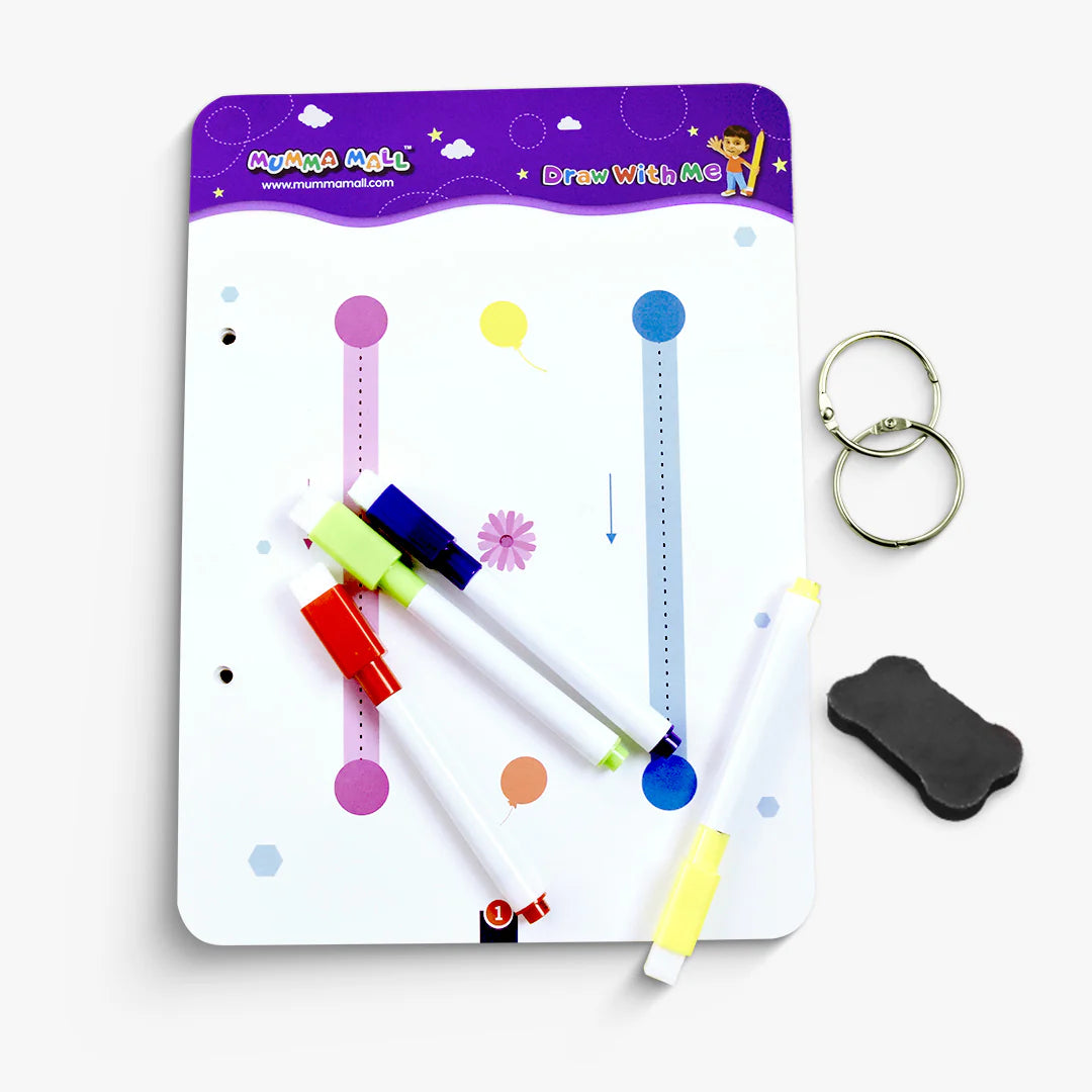 Tracing Line Workbook for Kids